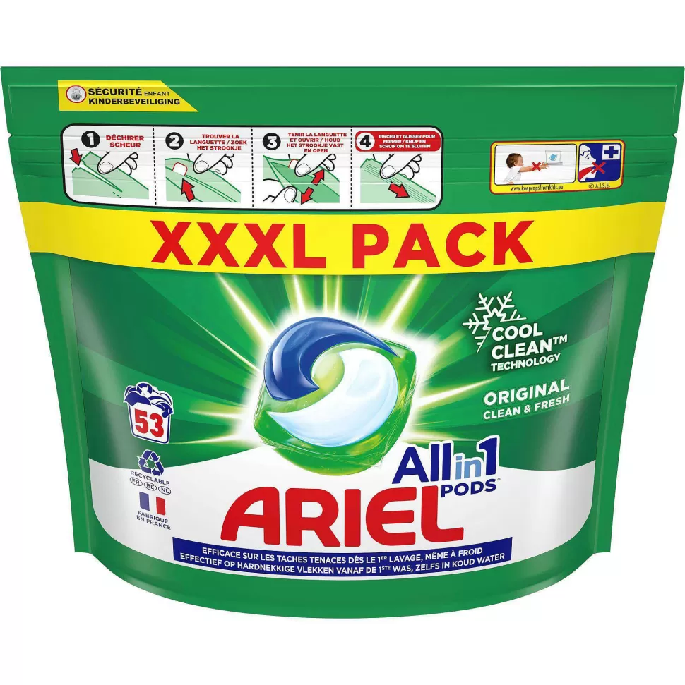 Shop All In 1 Wasmiddel Pods Original Wit - 2 X 53 Wasbeurten - 106 Wasbeurten Huishoudmiddelen