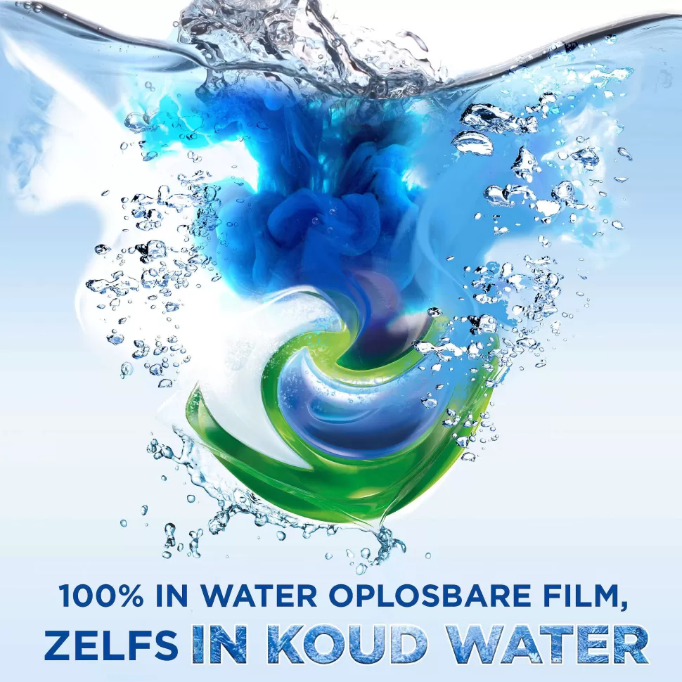 Sale Pods+, +Touch Van Unst Color Vloeibaar Wasmiddelcapsules - 4 X 28 Wasbeurten - 112 Wasbeurten Huishoudmiddelen
