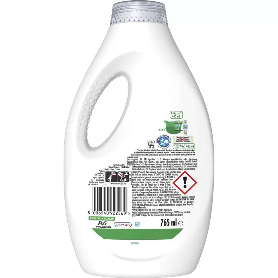 Cheap Vloeibaar Wasmiddel + Extra Kleurverzorging - 4 X 17 Wasbeurten - 68 Wasbeurten Huishoudmiddelen