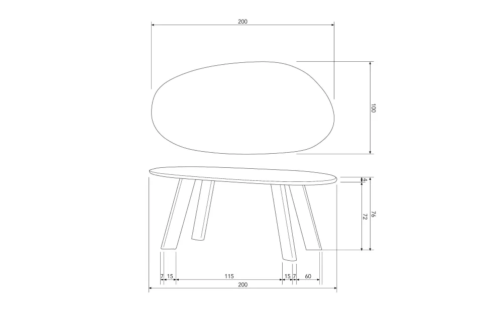 Online Eetkamertafel Roundly Eettafels