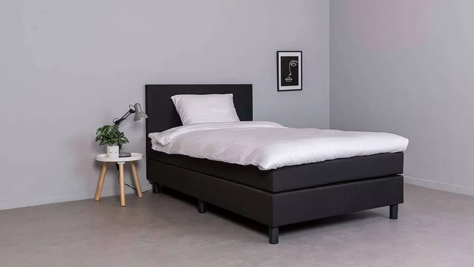 Flash Sale Complete Boxspring Box Owen Vlak Met Gestoffeerd Matras (120X200 Cm) Bedden