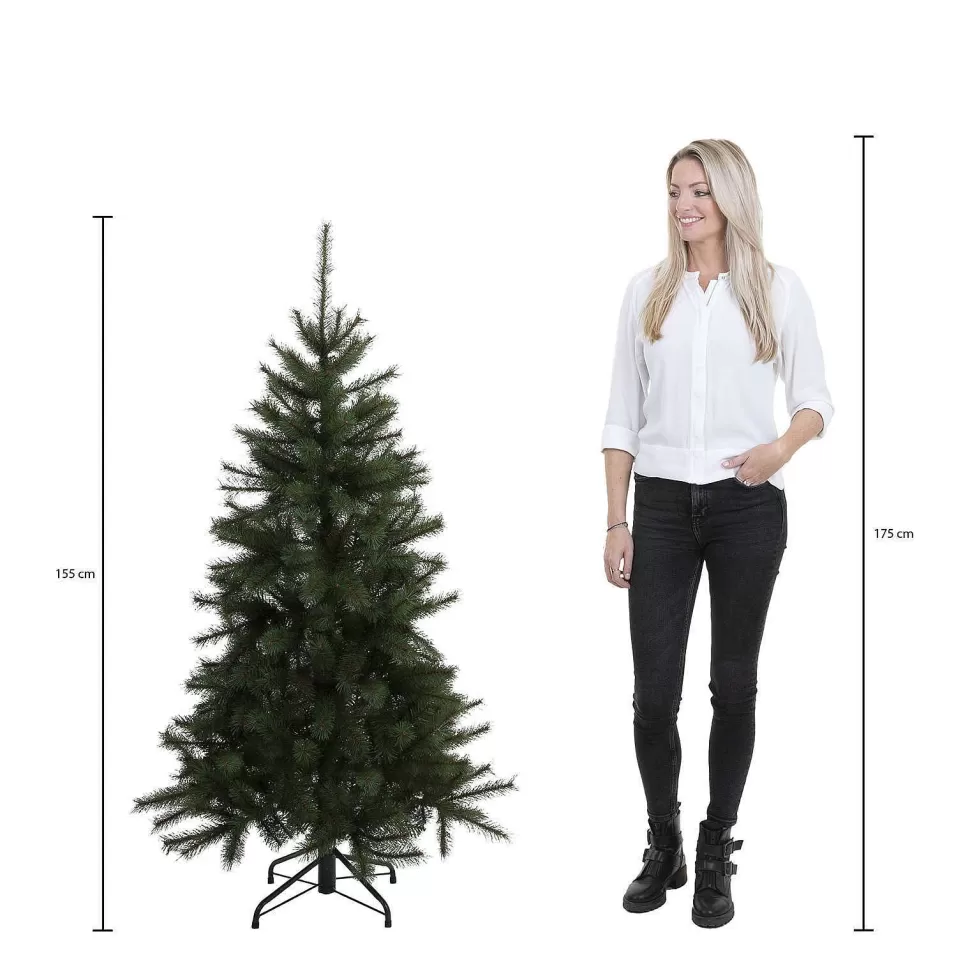 Outlet Kerstboom Brampton (H155Xo107 Cm) Kerstbomen