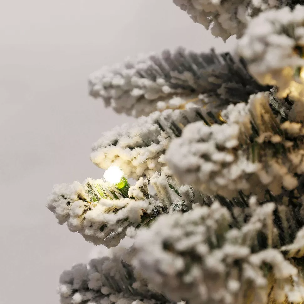 Store Verlichte Kerstboom Jurva (H215 X O71 Cm) Kerstbomen
