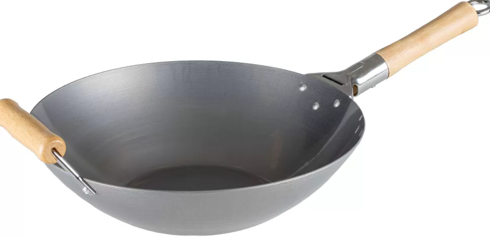 Discount Wokpan Voccelli Plaatstaal (O35 Cm) Pannen