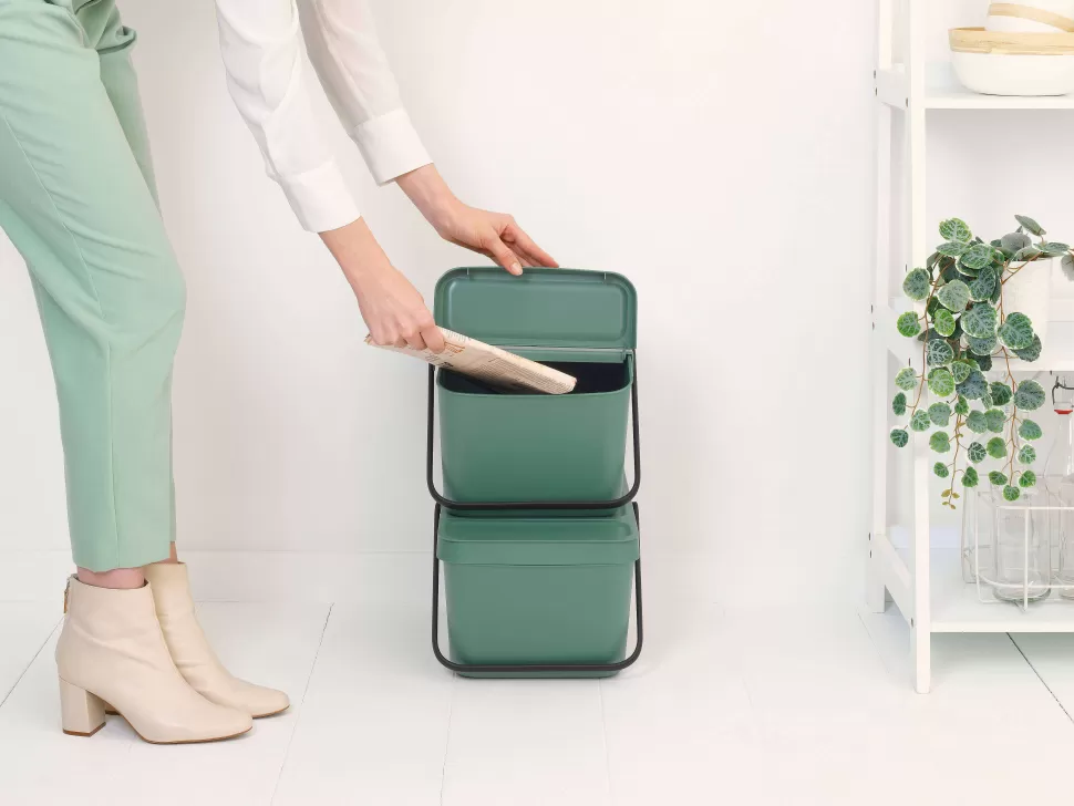 Best Sort & Go Stapelbaar Stapelbare Afvalemmer (20L) Prullenbakken