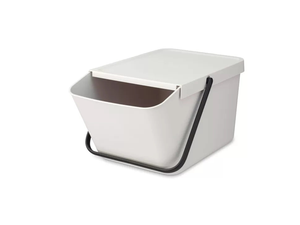 Clearance Sort & Go Stapelbaar Stapelbare Afvalemmer (20L) Prullenbakken