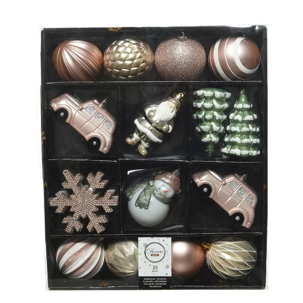 Cheap Kesthanger Mixbox Glitter (Set Van 25) Kerstversiering