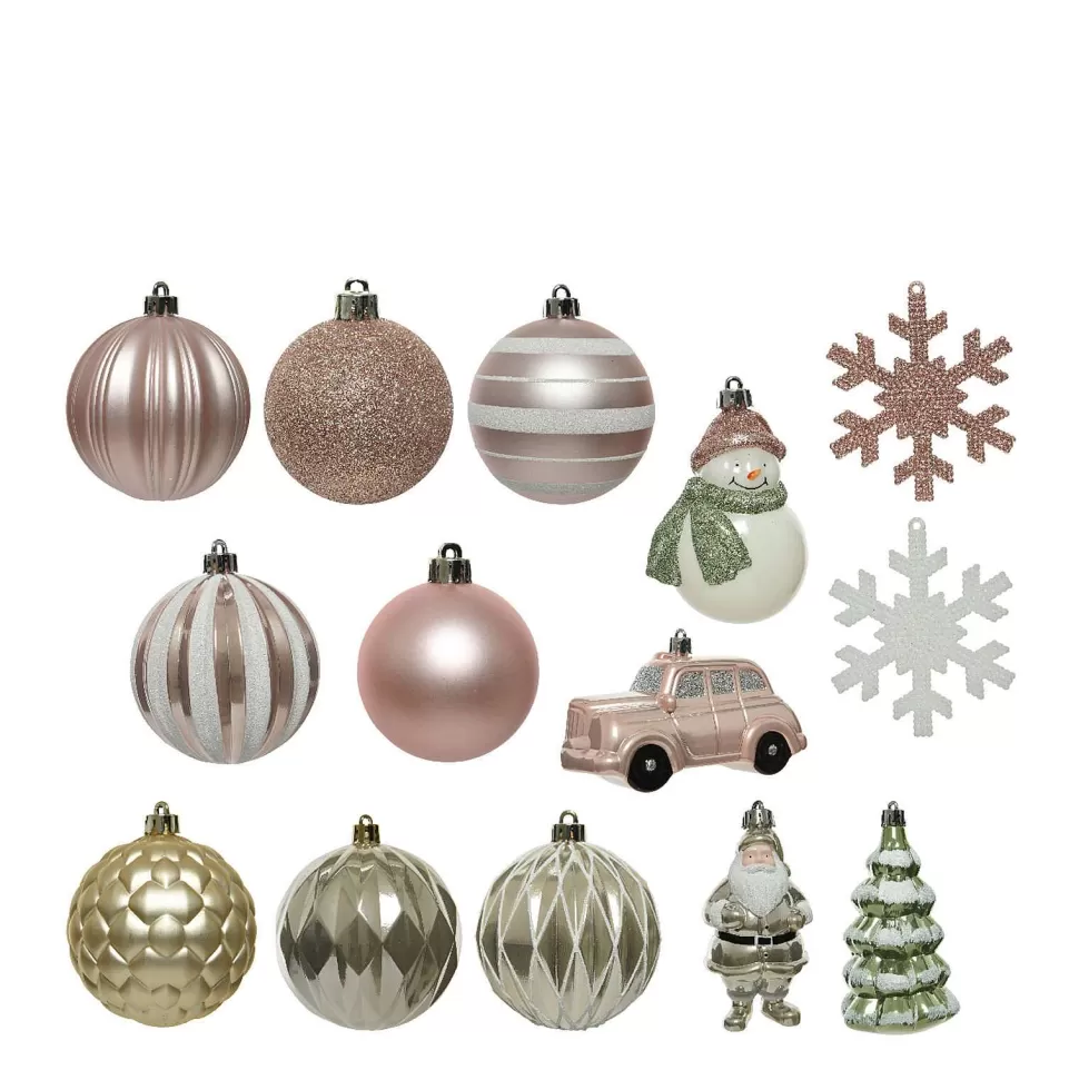 Cheap Kesthanger Mixbox Glitter (Set Van 25) Kerstversiering