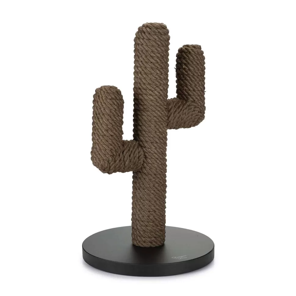 Discount Cactus - Krabpaal - Zwart - 35X35X60 Cm Dierbenodigdheden