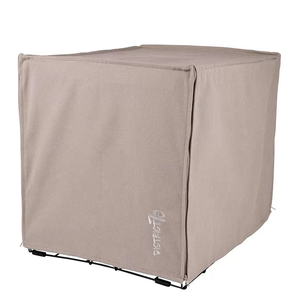 Flash Sale Hondenbench Hoes (64X48X52 Cm) Crate Cover - Sand - S Dierbenodigdheden
