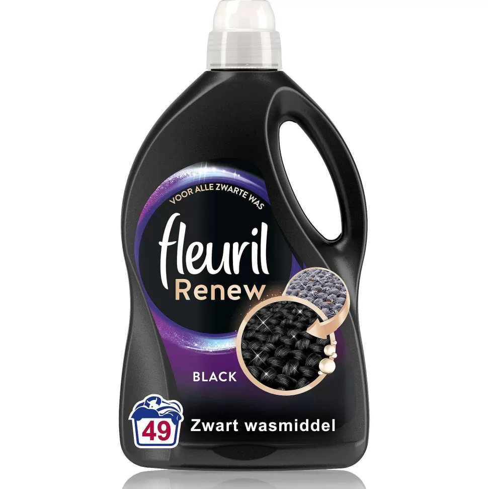 Cheap Renew Liquid Black - Vloeibaar Wasmiddel - Voordeelverpakking - 4 X 49 Wasbeurten - 196 Wasbeurten Huishoudmiddelen