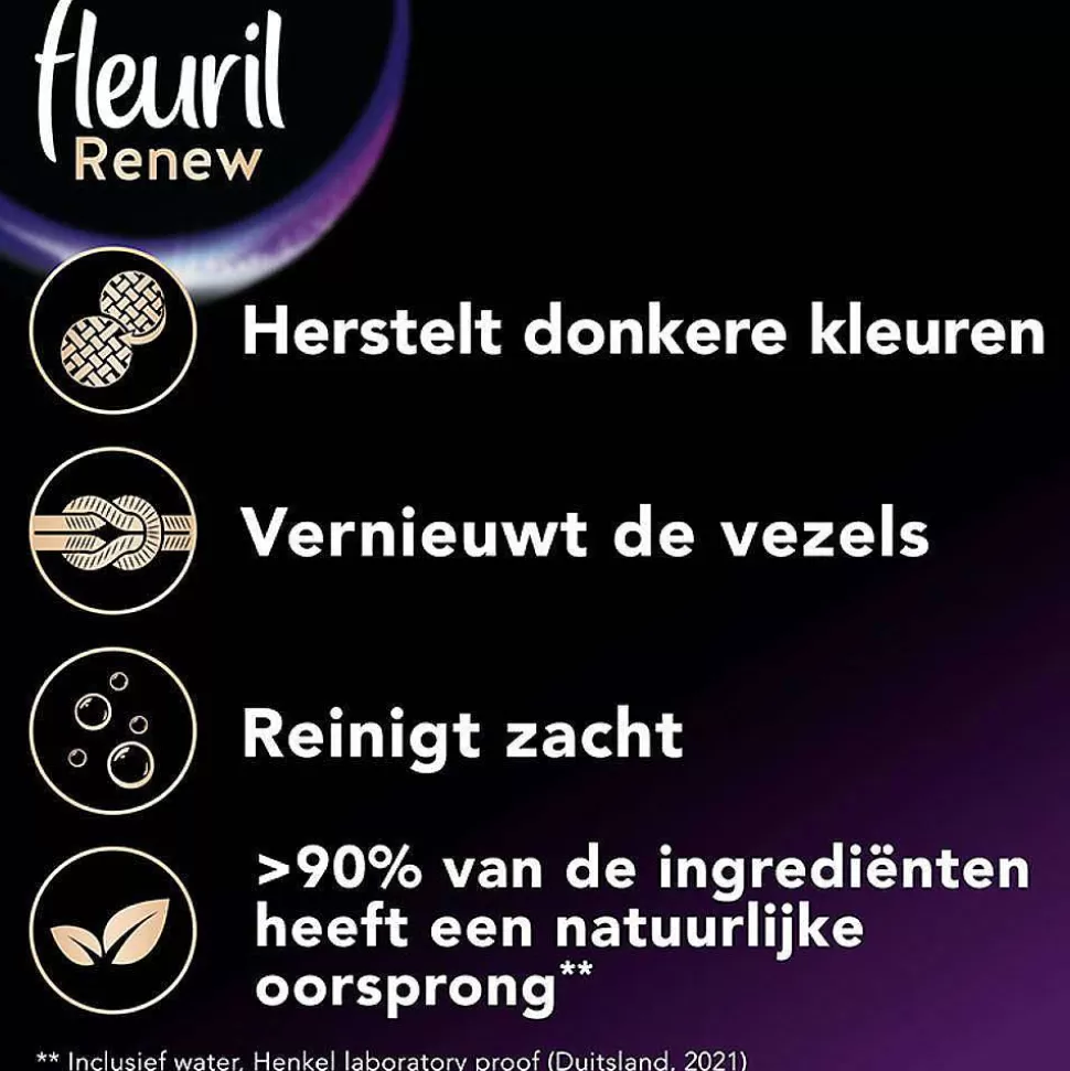 Cheap Renew Liquid Black - Vloeibaar Wasmiddel - Voordeelverpakking - 4 X 49 Wasbeurten - 196 Wasbeurten Huishoudmiddelen