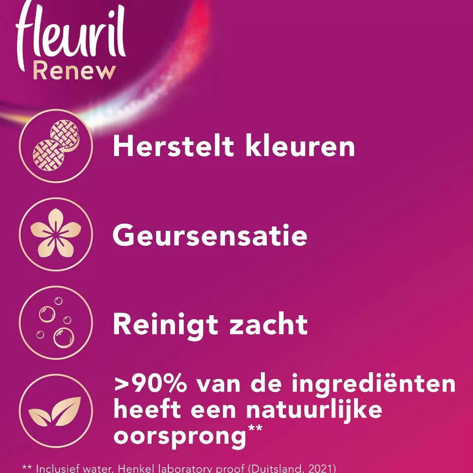 Fashion Renew Liquid Bloesem Vloeibaar Wasmiddel - 4 X 24 Wasbeurten - Voordeelverpakking - 24 Wasbeurten Huishoudmiddelen