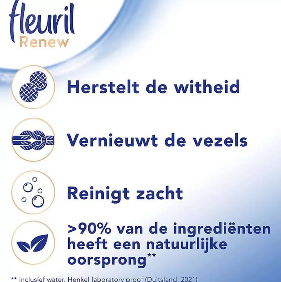 Online Renew Liquid White - - Vloeibaar Wasmiddel - Voordeelverpakking - 4 X 49 Wasbeurten - 196 Wasbeurten Huishoudmiddelen