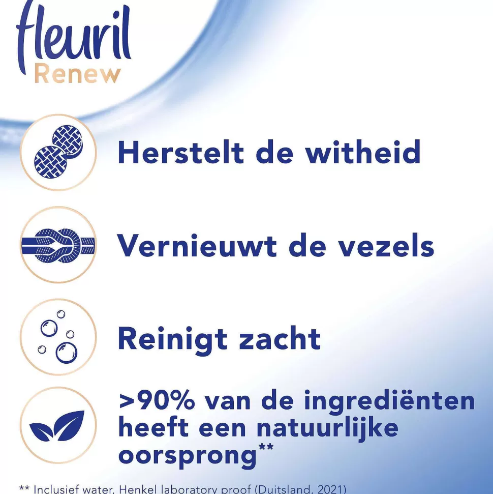 Fashion Renew Liquid White Vloeibaar Wasmiddel - 4 X 24 Wasbeurten - Voordeelverpakking - 24 Wasbeurten Huishoudmiddelen