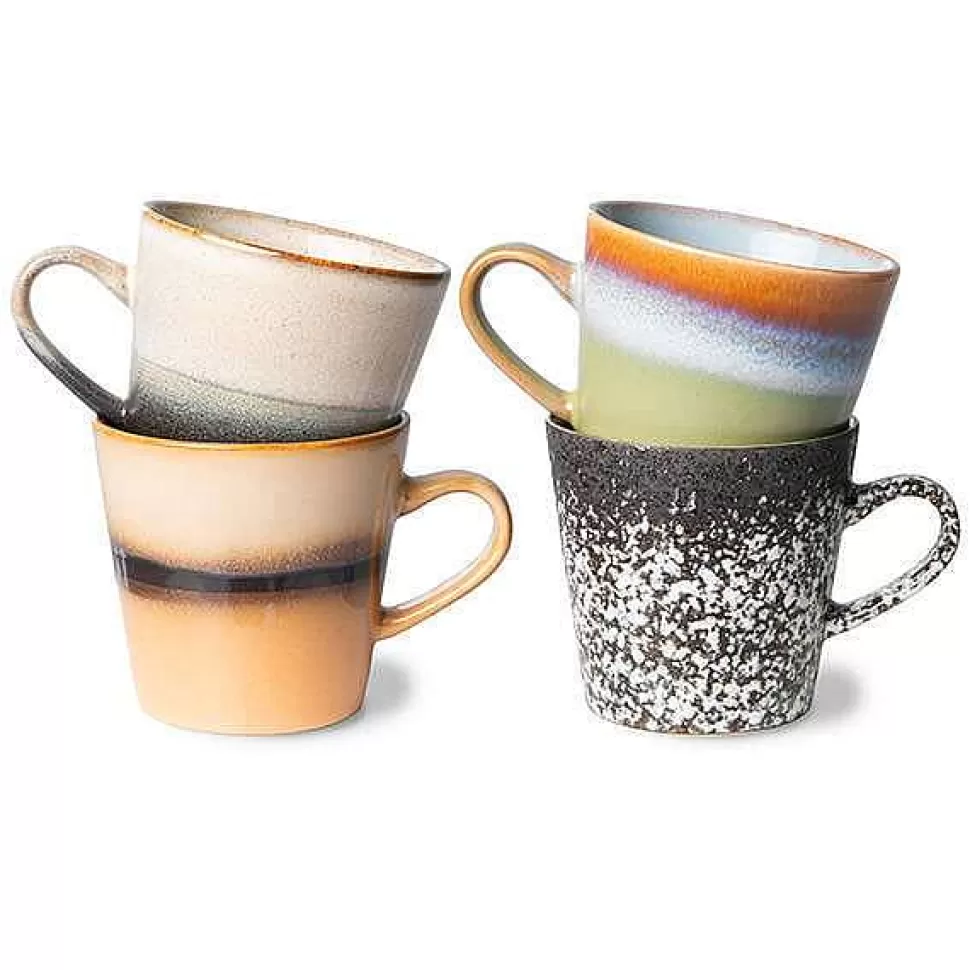 Shop Americanokopje 70'S (O8,5 Cm) (260 Ml) (Set Van 4) Servies