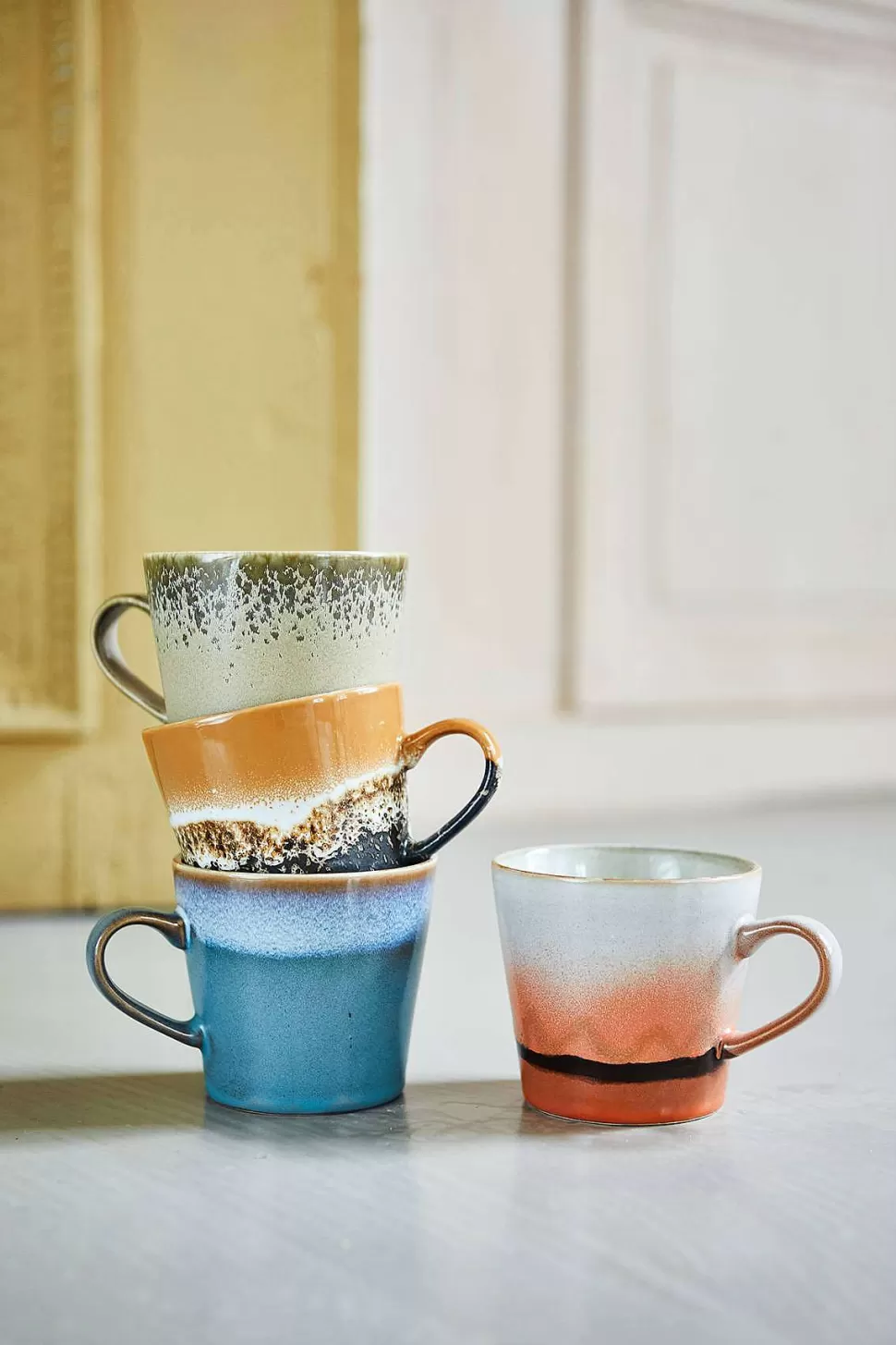 Online Cappuccinomok 70'S (O8,5 Cm) (300 Ml) (Set Van 4) Servies