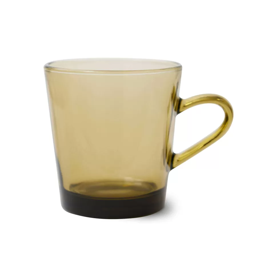 Store Koffieglas 70'S (O7,7 Cm) (200 Ml) (Set Van 4) Glazen
