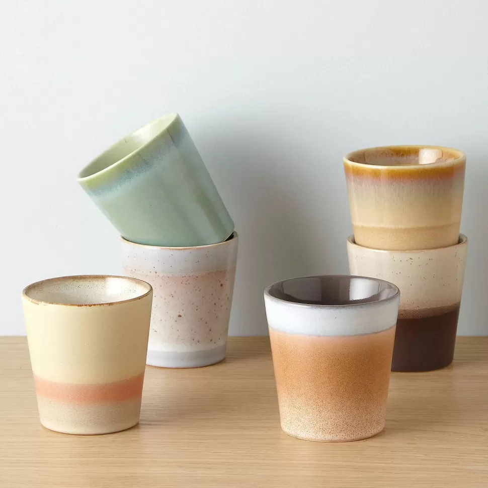 Best Koffiekopje 70'S (O7,5 Cm) (180 Ml) (Set Van 6) Servies