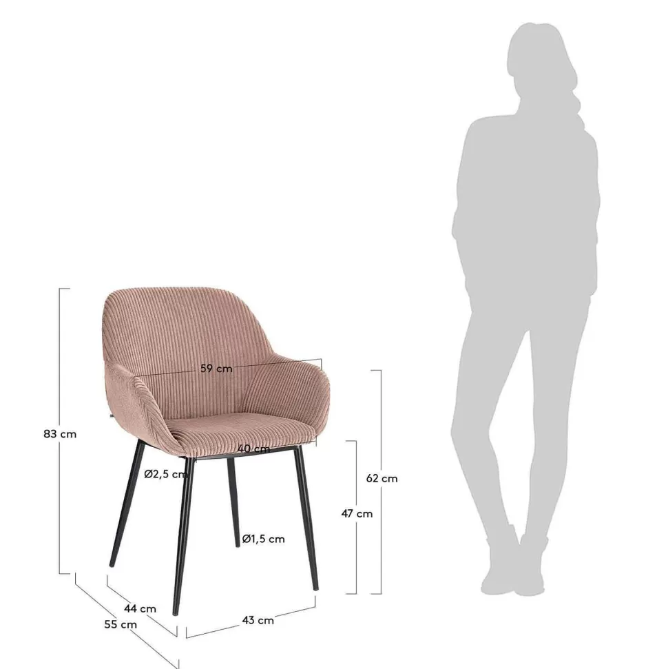 Flash Sale Eetkamerstoel (Set Van 2) Konna Eetkamerstoelen