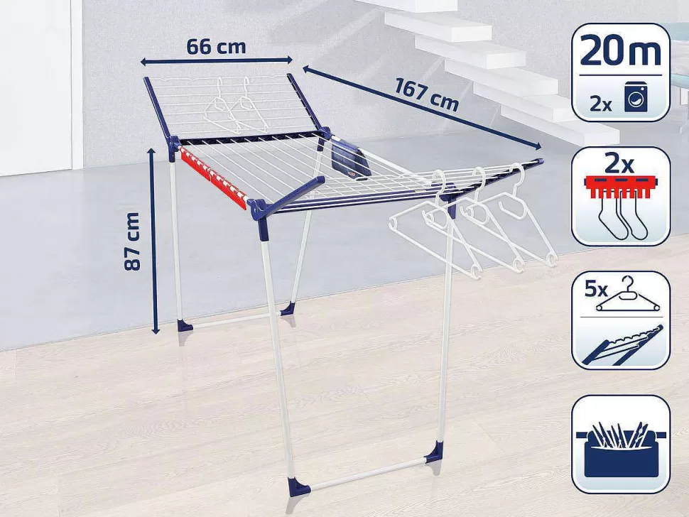 Outlet Droogrek Pegasus 200 Solid Comfort - 20 M Drooglengte Droogrekken