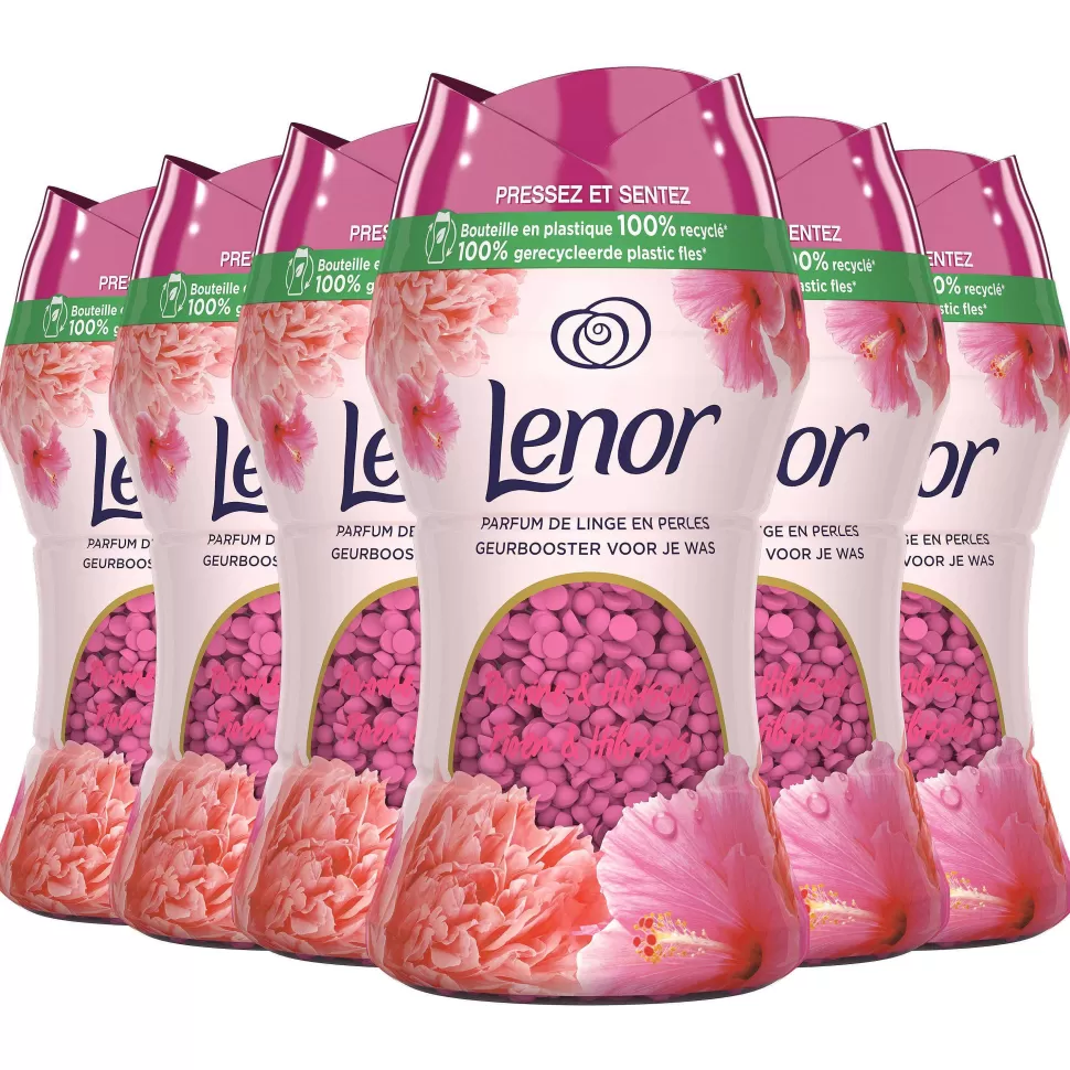 Clearance In-Wash Pioenroos En Hibiscus Geurparels - 6 X 140 Gram Huishoudmiddelen