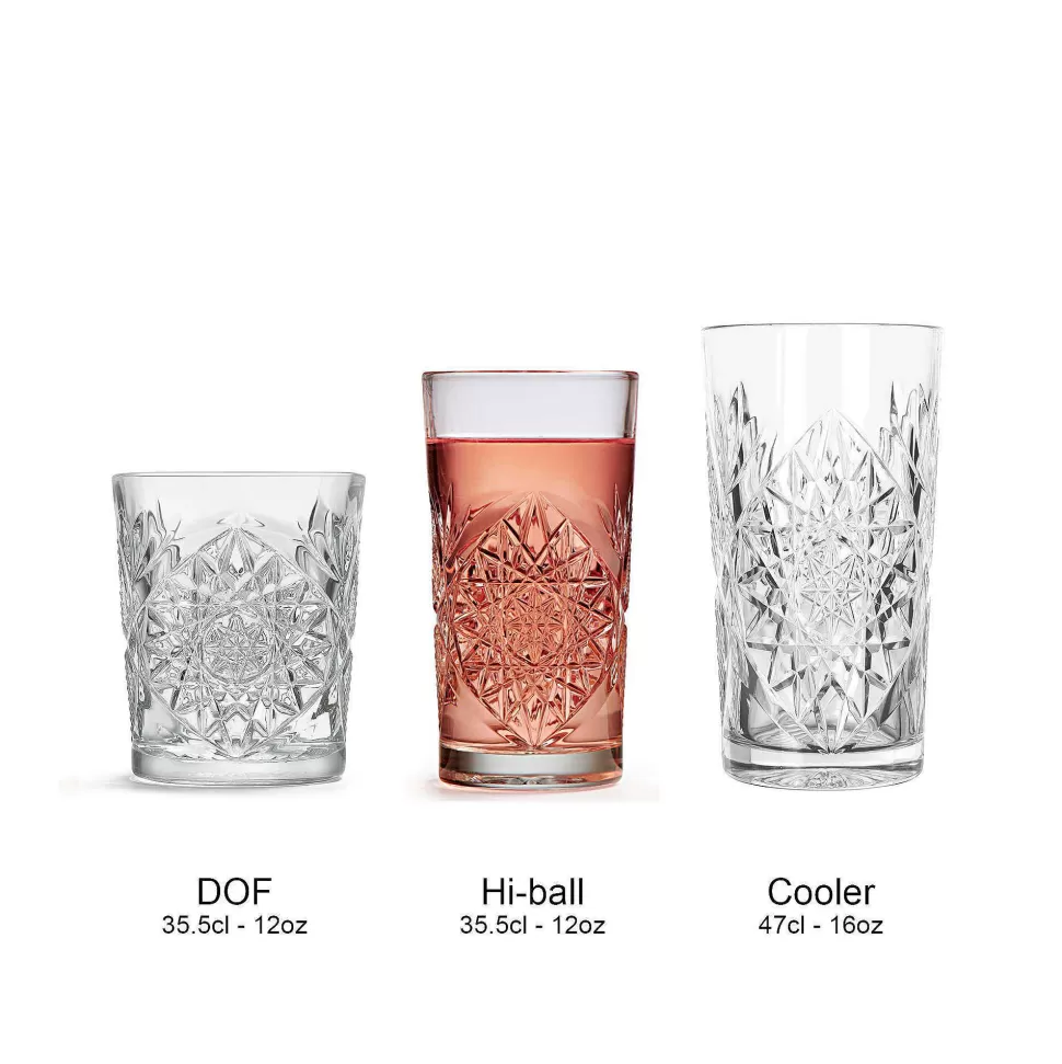 Best Sale Longdrinkglas Hobstar (470 Ml) (O8,5 Cm) (Set Van 6) Glazen