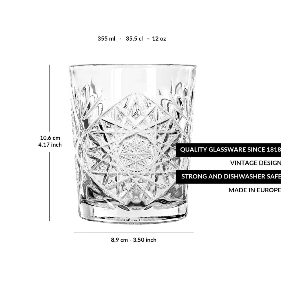 Discount Waterglas Hobstar (355 Ml) (O8,7 Cm) (Set Van 6) Glazen