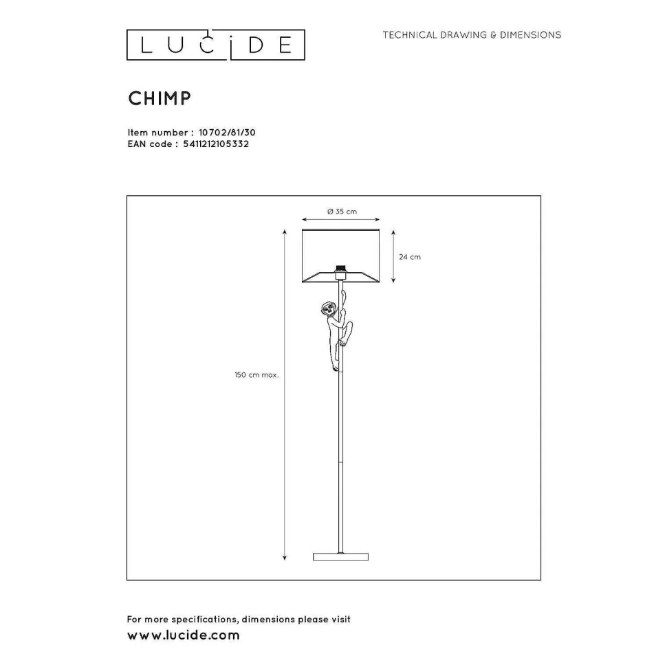 Flash Sale Vloerlamp Extravaganza Chimp Vloerlampen