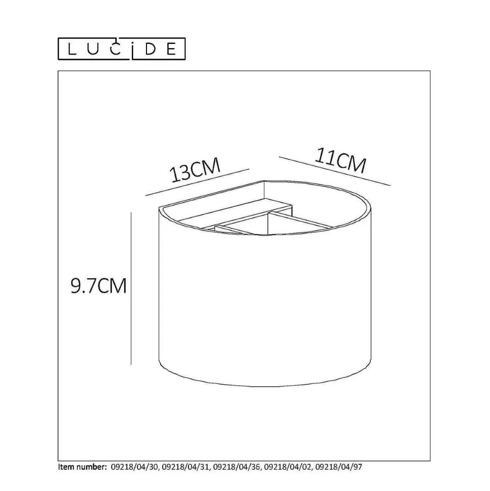 Outlet Wandlamp Xio Wandlampen