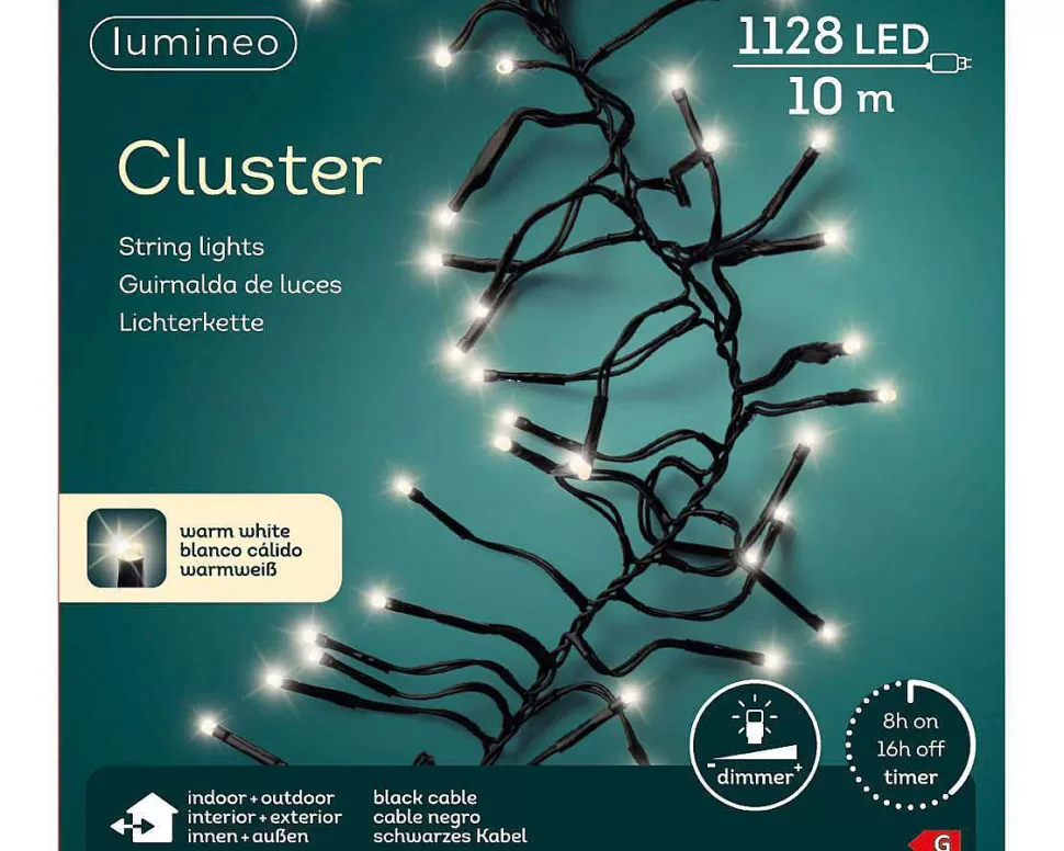 New Verlichtingssnoer Kerst Cluster (1128 Led) Kerstverlichting