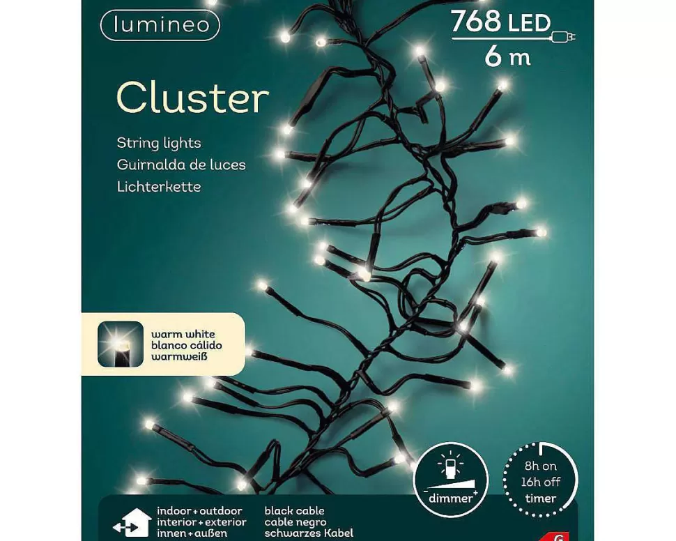 Discount Verlichtingssnoer Kerst Cluster (768 Led) Kerstverlichting