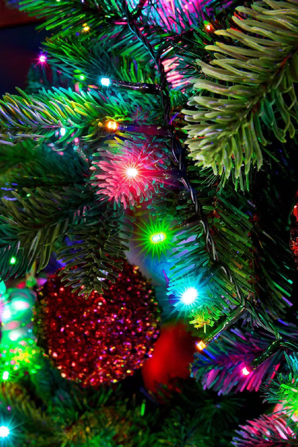 Clearance Verlichtingssnoer Met Twinkel Multi Color (750 Led) Kerstverlichting