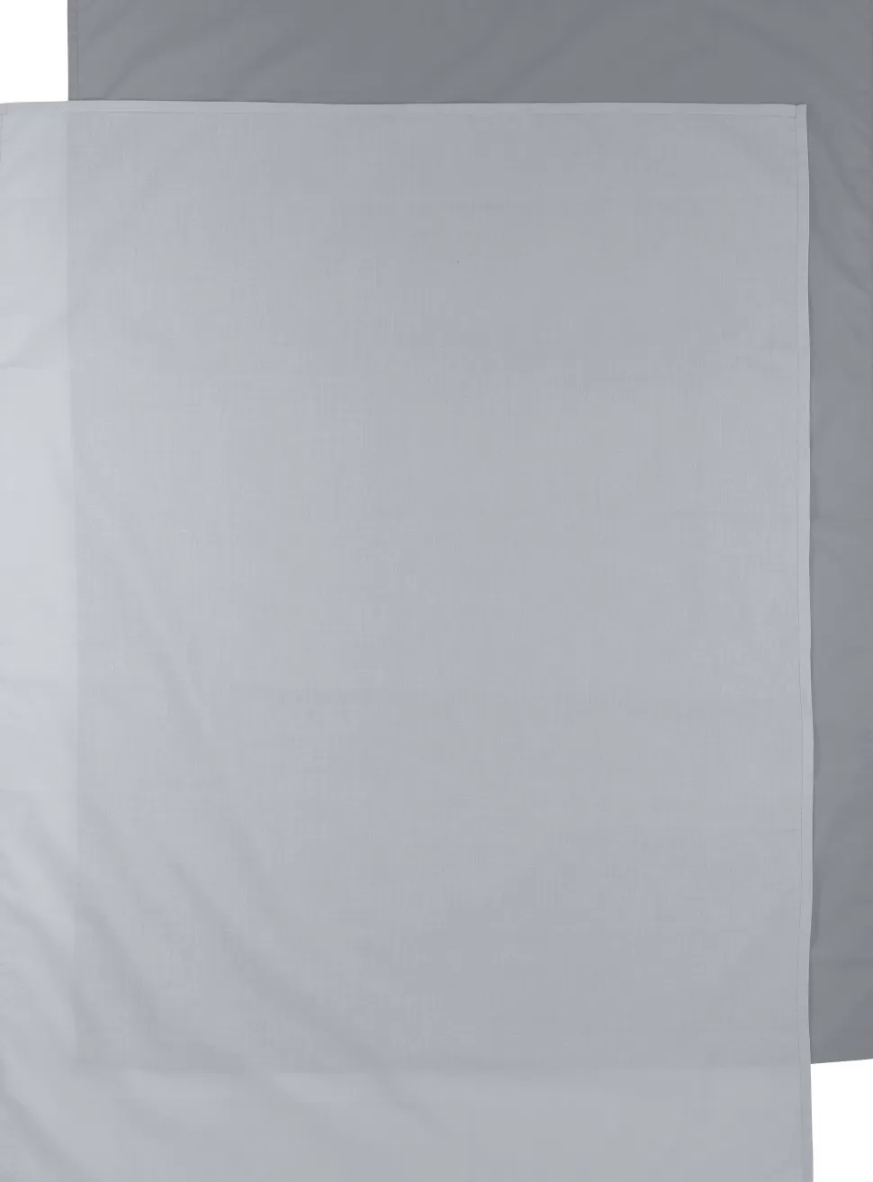 Cheap Baby Ledikantlaken - Set Van 2 100X150 Cm Uni Grijs/Uni Lichtgrijs Kinderbeddengoed