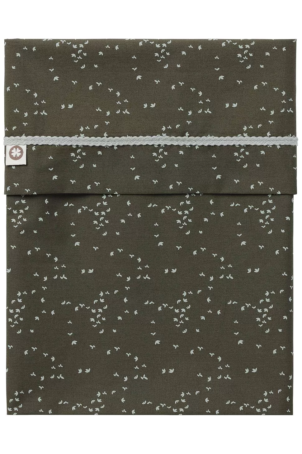 New Baby Comfort Botanical Poplin Reversible Baby Wieglaken Gots 80X100 Cm Beetle Kinderbeddengoed