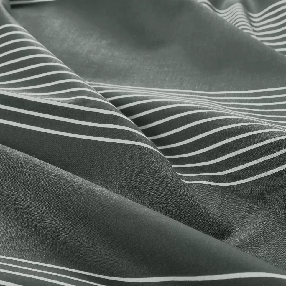 Online Katoenen Dekbedovertrek 1 Persoons Wide Stripe (140X220 Cm) Beddengoed