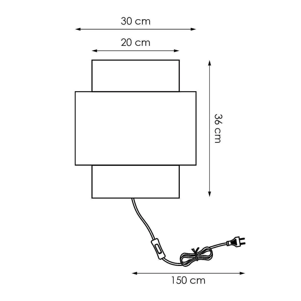 Cheap Wandlamp Damian (O30 Cm) Wandlampen