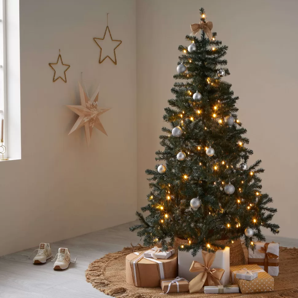 Sale Verlichte Kerstboom Noble Fir (H155 X O91 Cm) Kerstbomen