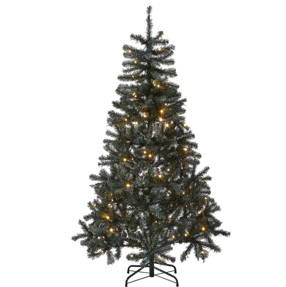 Sale Verlichte Kerstboom Noble Fir (H155 X O91 Cm) Kerstbomen