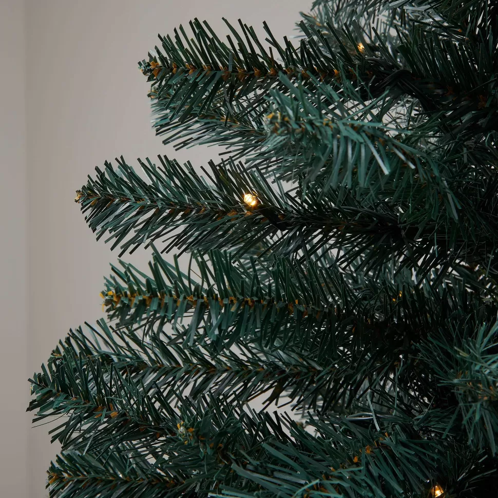 Sale Verlichte Kerstboom Noble Fir (H155 X O91 Cm) Kerstbomen