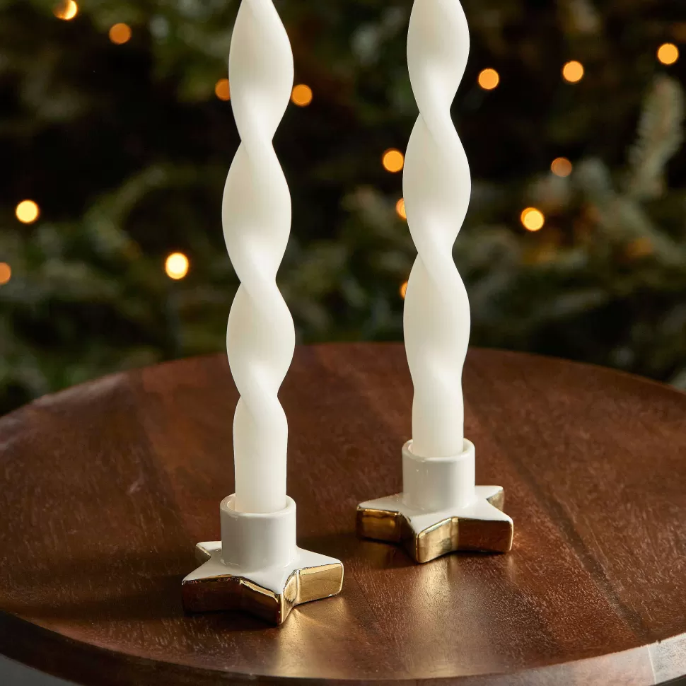 Shop Kandelaar Kerst A Starry Night (Set Van 2) Kerstversiering