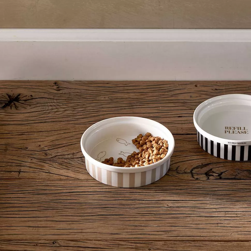 Clearance Katten Voerbak - A Fish Tale Cat Bowl - S (O 15,5X4,5 Cm) Dierbenodigdheden