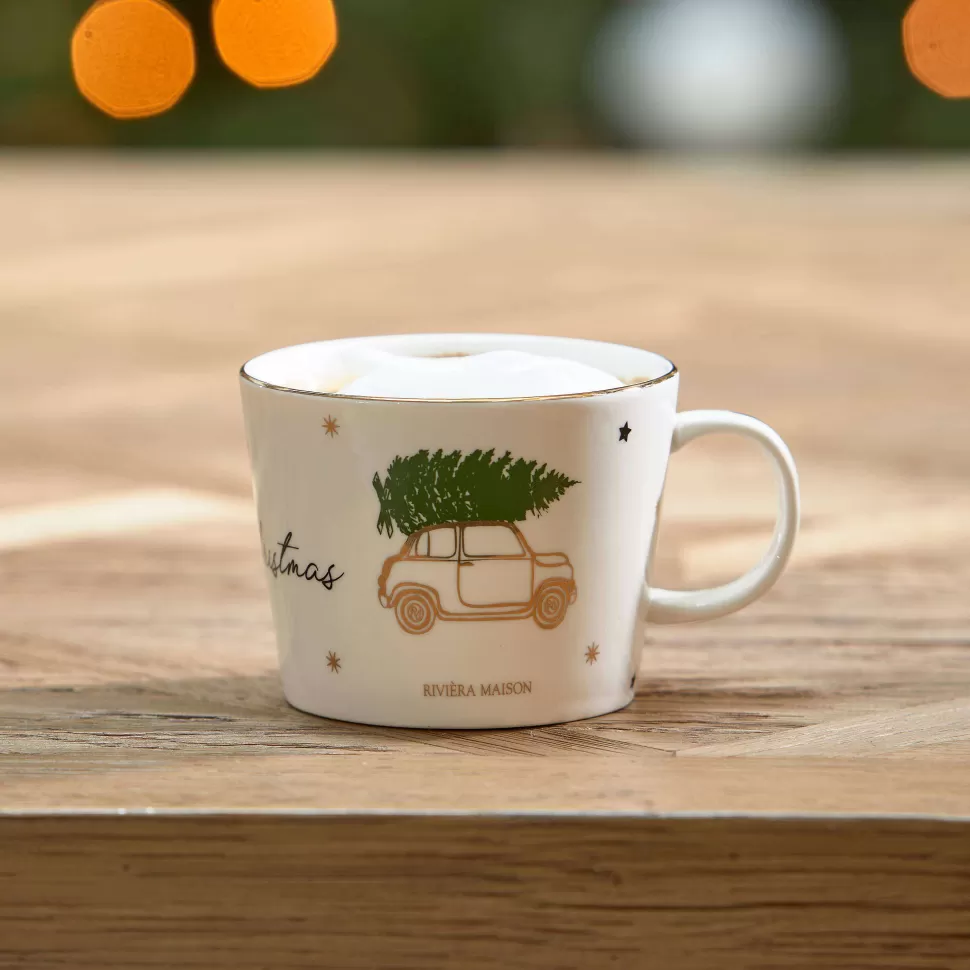Store Rm Driving Home For Christmas Mok (O9,5 Cm) Servies