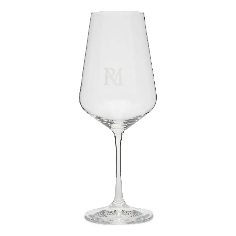 Cheap Wijnglas Wit Monogram Glazen