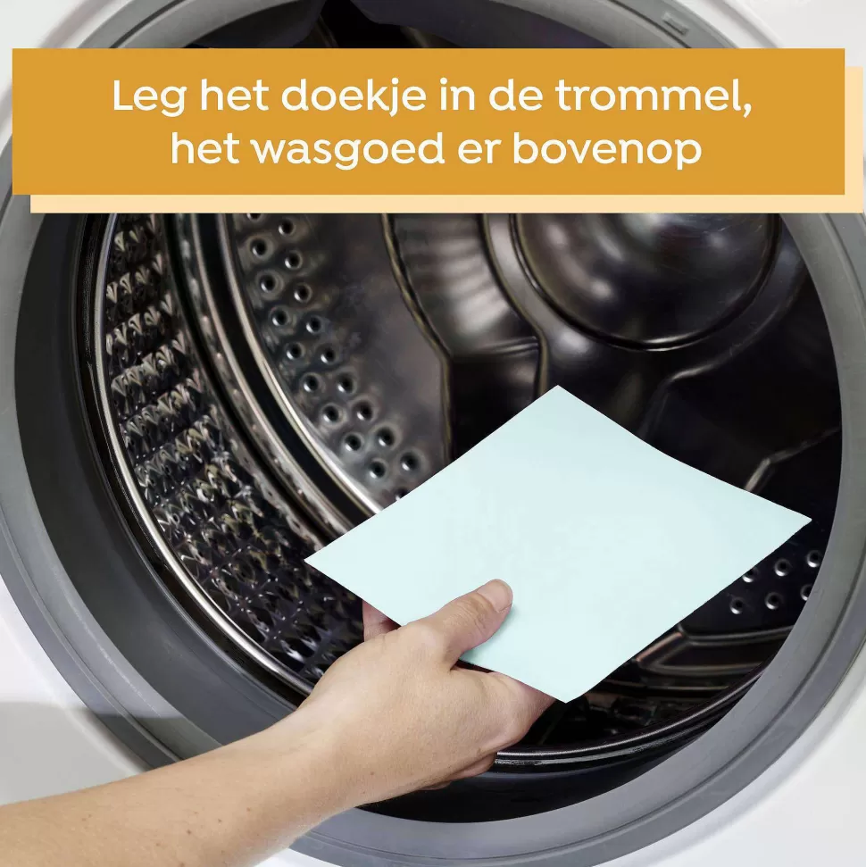 New Classics Stralend Wit Wasmiddeldoekjes - 4 X 16 Wasstrips - Voordeelverpakking - 64 Wasbeurten Huishoudmiddelen