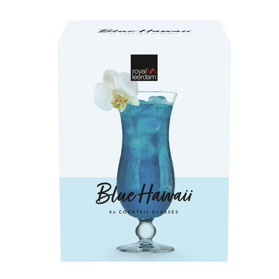 Store Cocktailglas Blue Hawaii (Set Van 4) Glazen