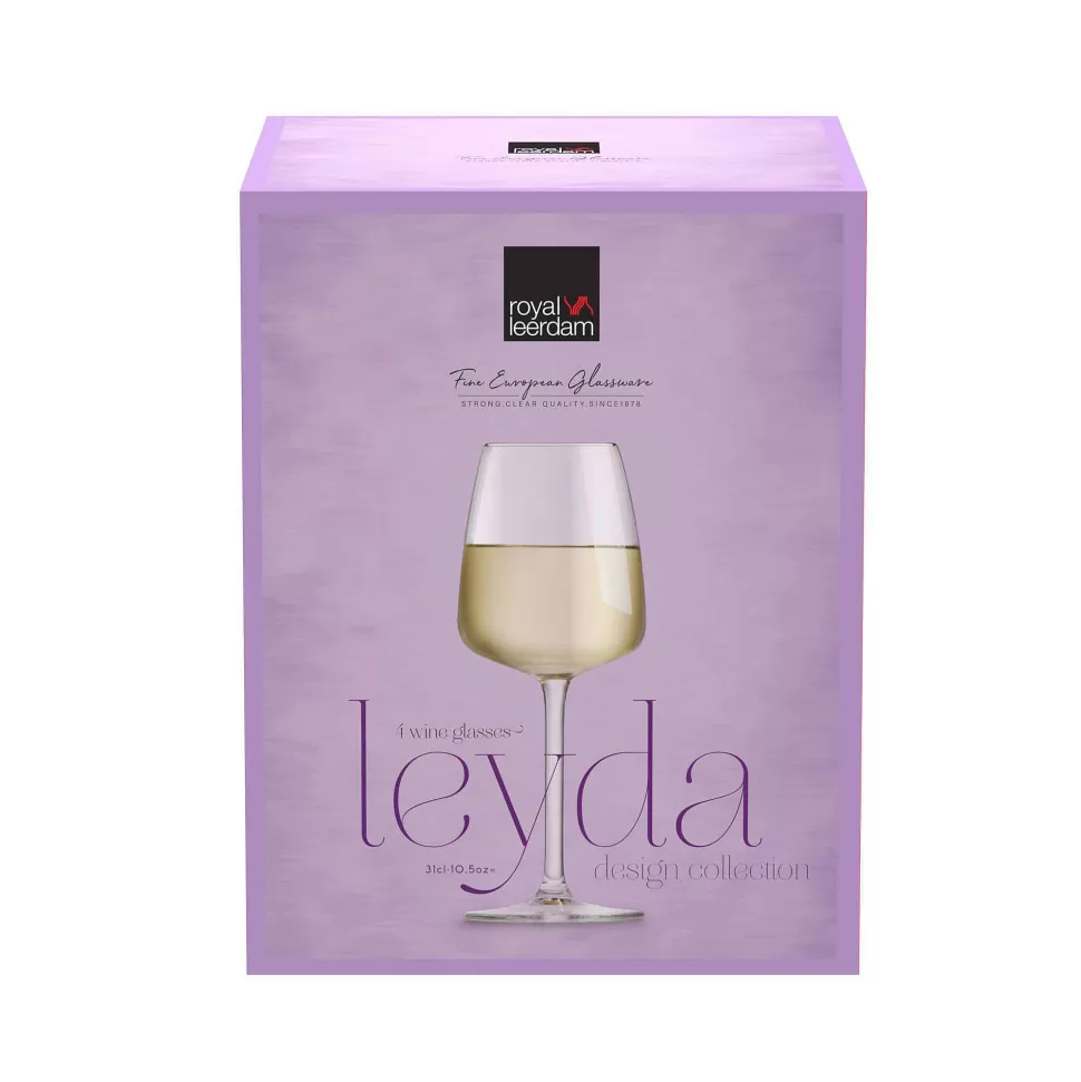 Outlet Wijnglas Wit Leyda (Set Van 4) Glazen