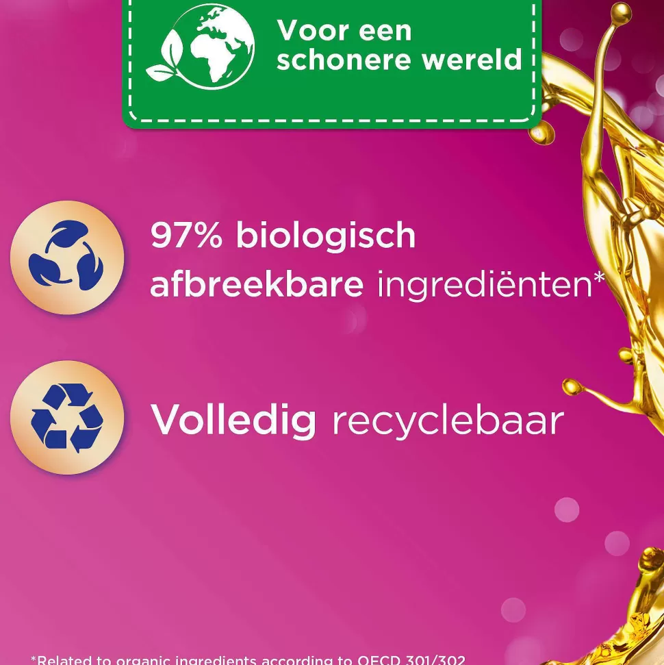 Clearance Aroma Therapy Fascinating Frangipani Wasverzachter- 222 Wasbeurten - 222 Wasbeurten Huishoudmiddelen
