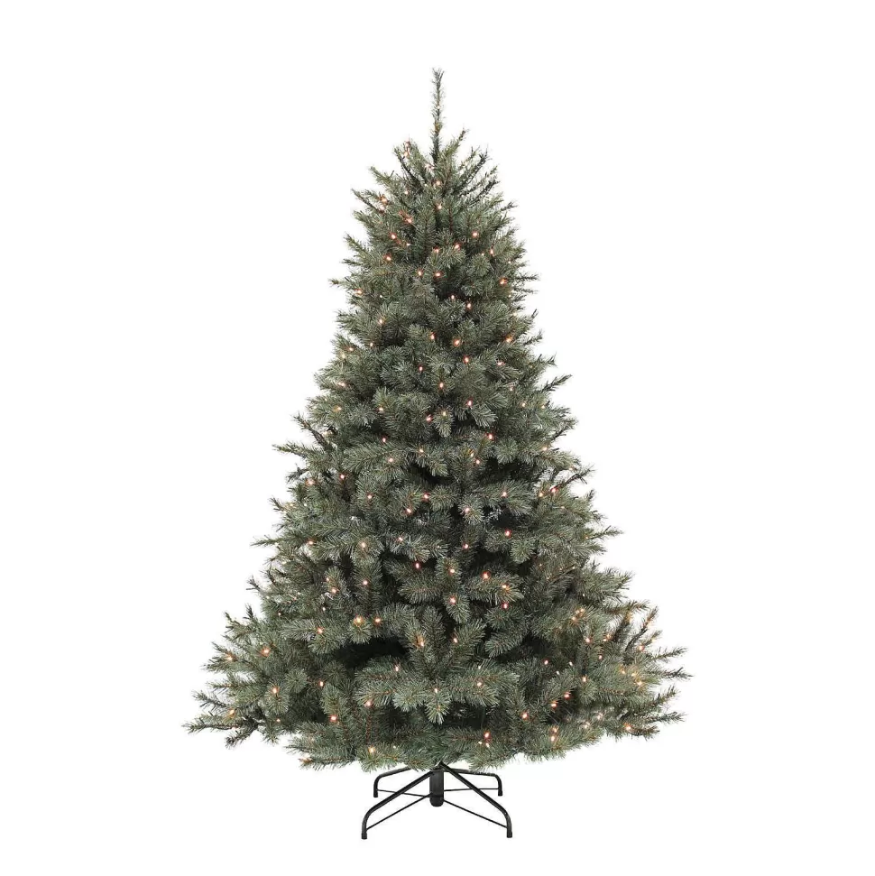 Online Verlichte Kerstboom Forest Frosted (H155 X O119 Cm) Kerstbomen