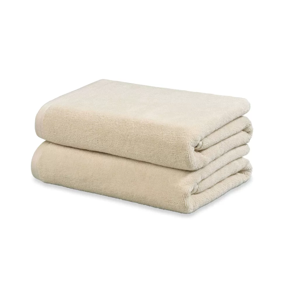 Sale Handdoek Verona Plain (Set Van 2) (110X60 Cm) Badtextiel